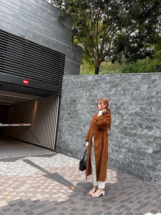 10/11 #14 短板 / 長板 HAND MADE100% LONG WOOL COAT