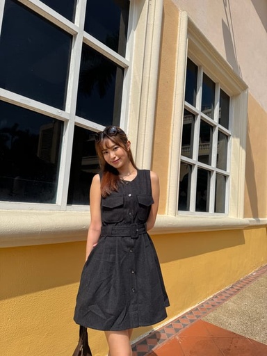 23/2 #1 腰帶背心Ops (淺灰色/深灰色)（適合XS-XL SIZE）